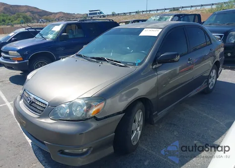 2007 Toyota Corolla S from USA, damaged, VIN 1NXBR32E87Z812444